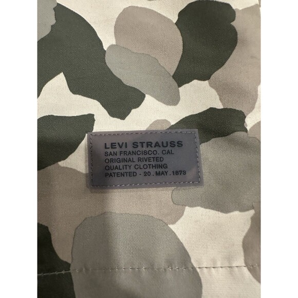 Levis Mens Hooded Camo Jacket M Multi-Color MSRP$118 - Picture 5 of 6